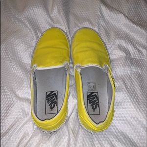 Yellow Vans